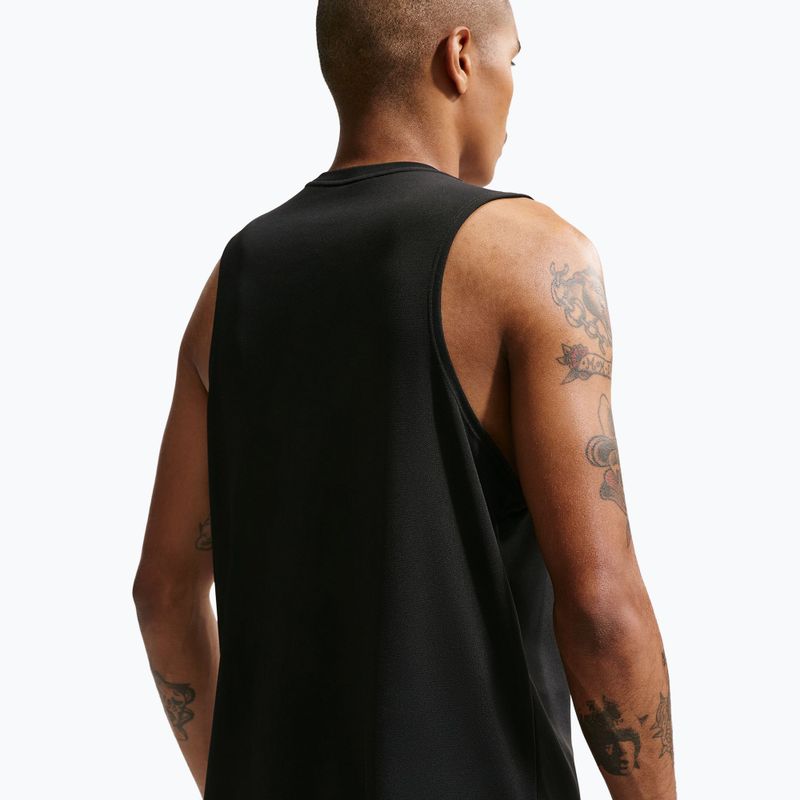 Men's running T-shirt Nike Miler Dri-Fit black 5