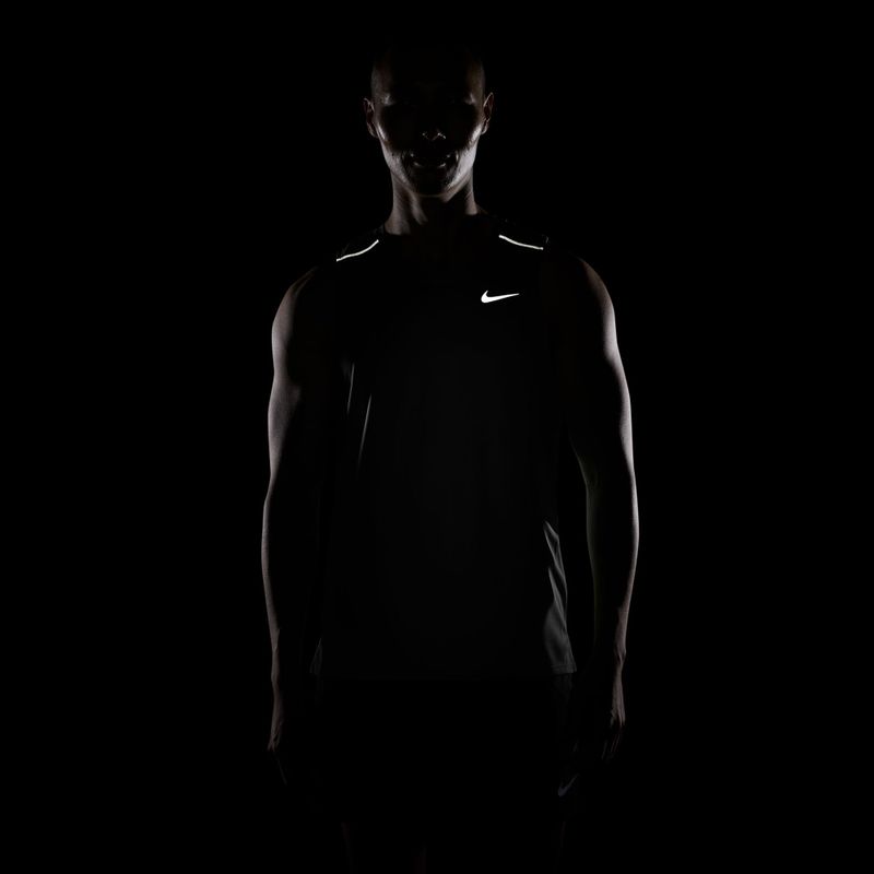 Men's running T-shirt Nike Miler Dri-Fit black 7