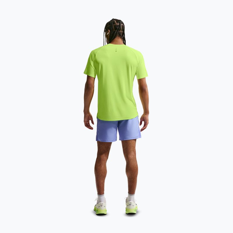 Men's running T-shirt Nike Stride ADV volt ice 3