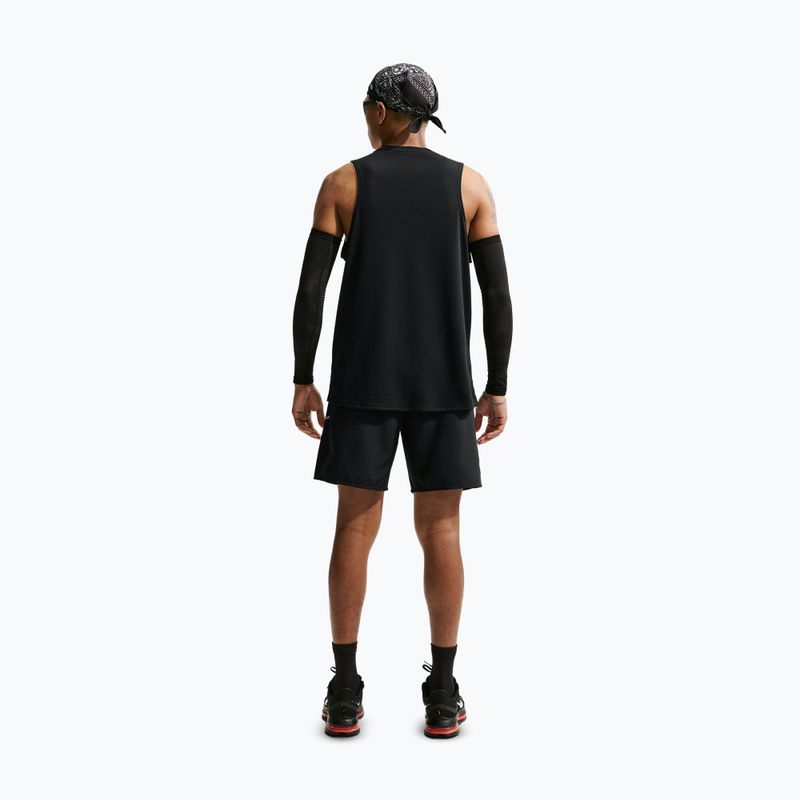 Men's running shorts Nike Miler Dri-Fit Brief Lined7" black/black 3