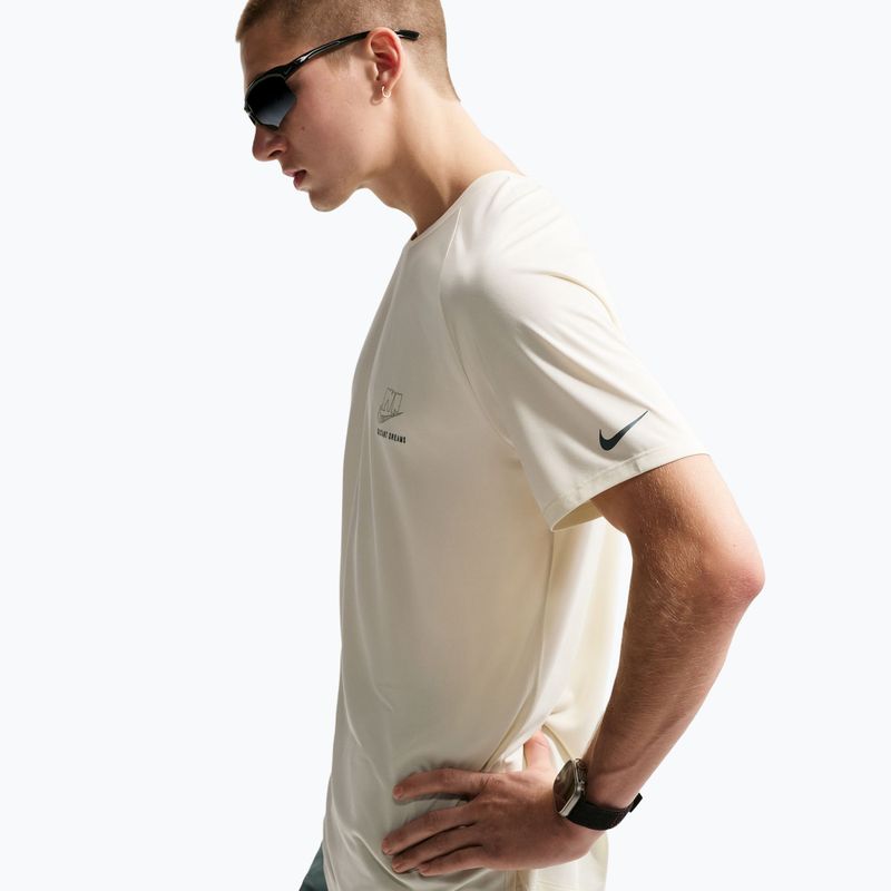 Men's running T-shirt Nike Stride Dri-Fit ADV coconut milk 6