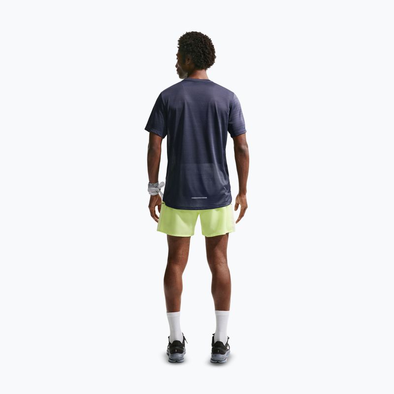 Men's running shorts Nike Miler Dri-Fit 2in1 5" volt ice/barely volt 3