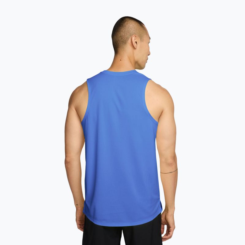 Men's running T-shirt Nike Miler Dri-Fit royal pulse 2