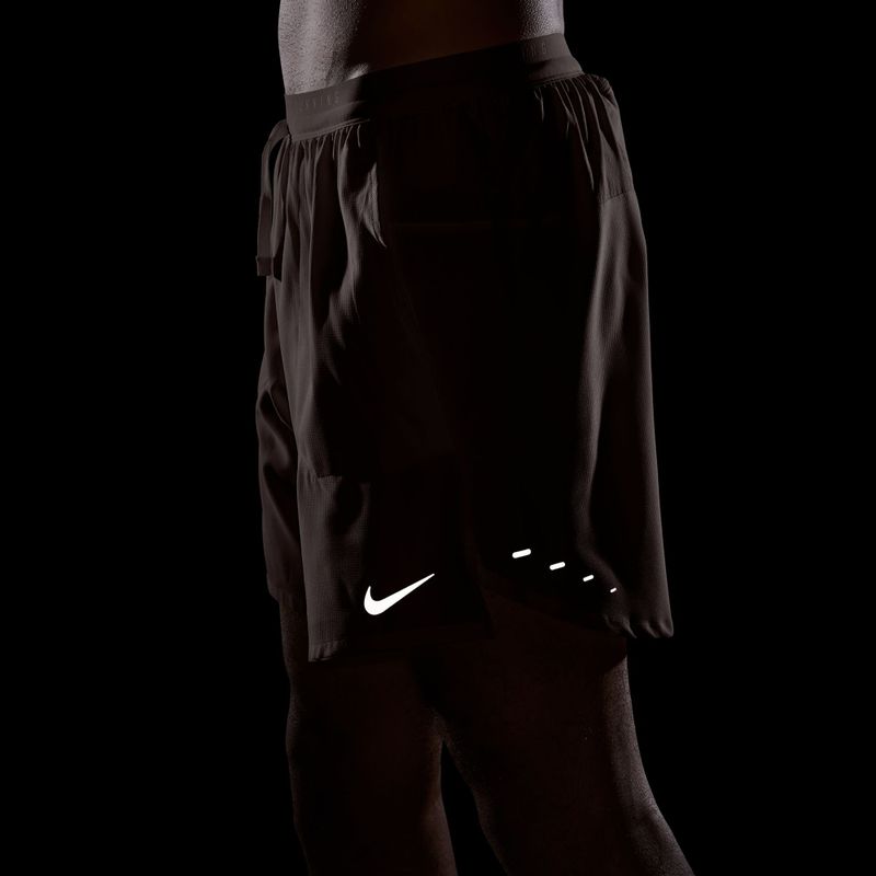 Men's running shorts Nike Stride Dri-Fit Brief-Lined 7" particle rose 7