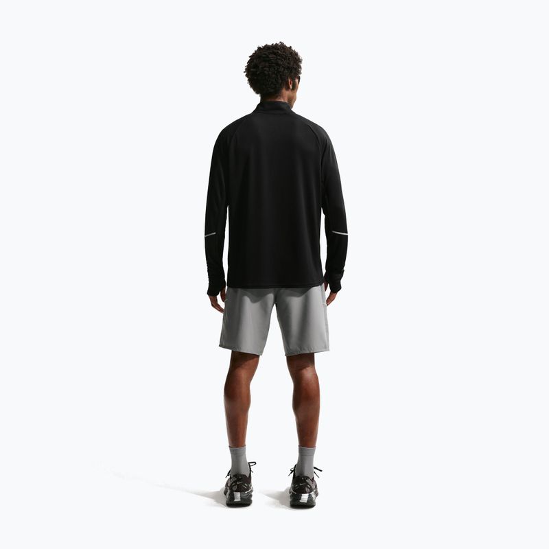 Men's running sweatshirt Nike Miler Dri-Fit UV 1/2 Zip black 3