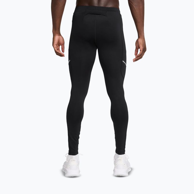 Men's running leggings Nike Miler Dri-Fit black/black 3