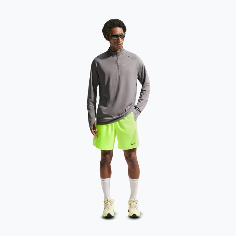 Men's running shorts Nike Miler Dri-Fit 2in1 7" volt ice/barely volt 2