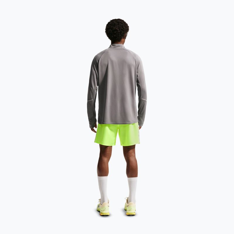 Men's running shorts Nike Miler Dri-Fit 2in1 7" volt ice/barely volt 3