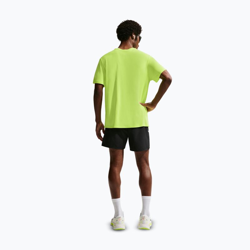 Men's running T-shirt Nike Miler Dri-Fit UV volt ice 3