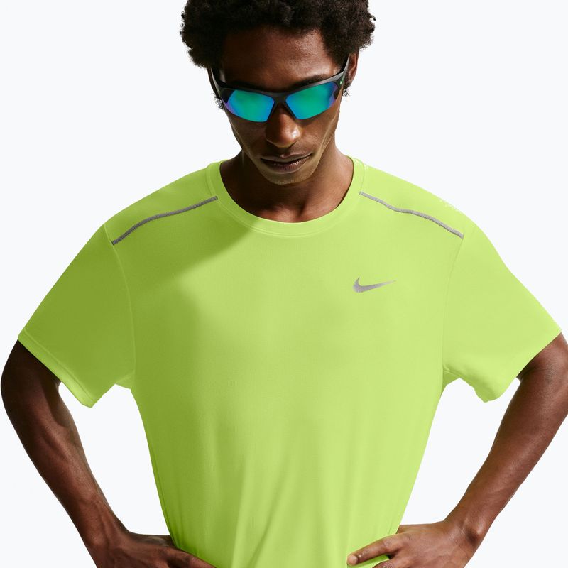 Men's running T-shirt Nike Miler Dri-Fit UV volt ice 5