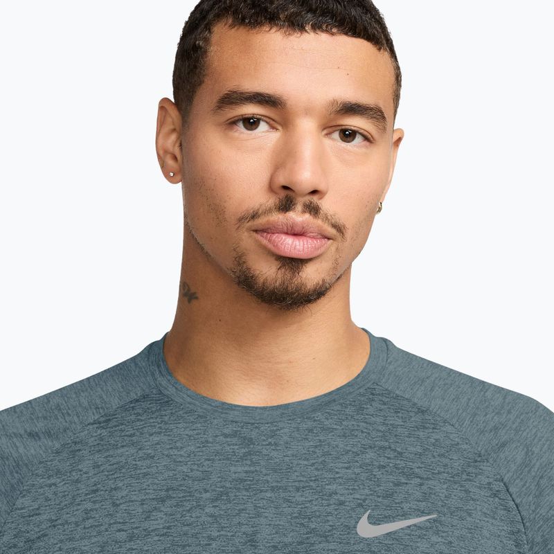 Men's running T-shirt Nike Stride ADV mineral slate 3
