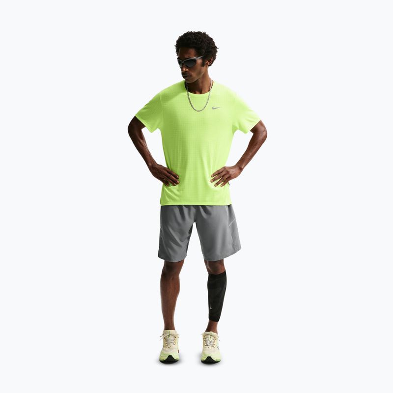 Men's running shorts Nike Miler Dri-Fit 9" smoke grey/smoke grey 2