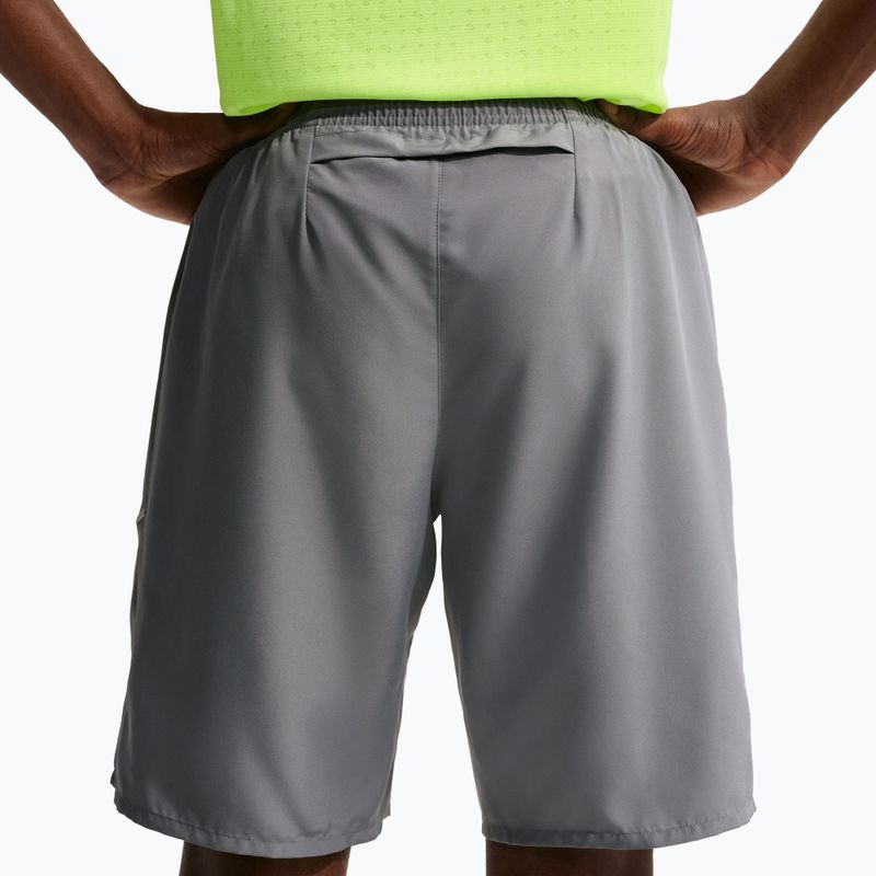 Men's running shorts Nike Miler Dri-Fit 9" smoke grey/smoke grey 6