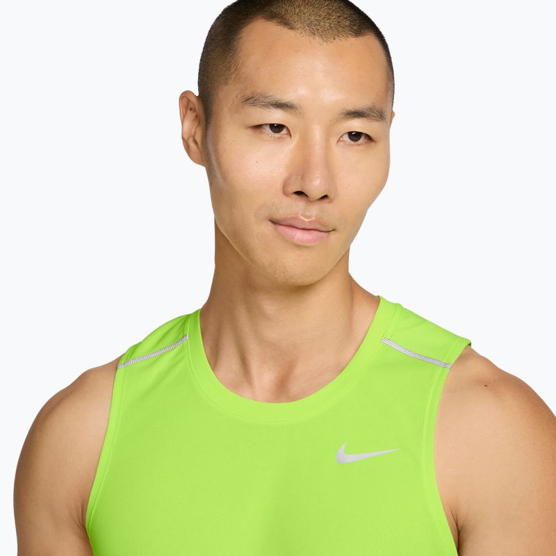 Men's running T-shirt Nike Miler Dri-Fit volt ice 3