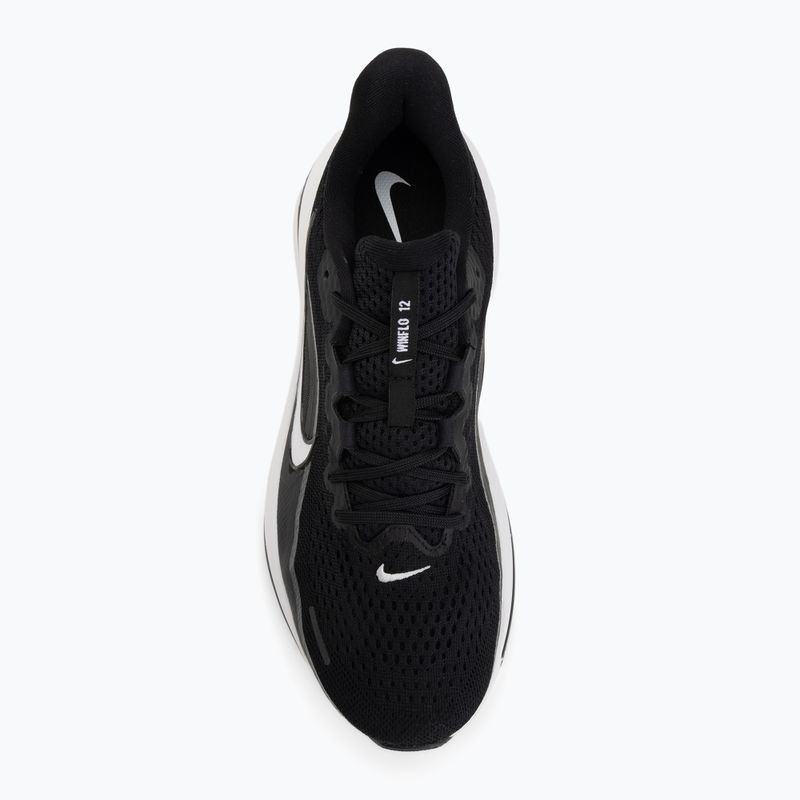 Men's running shoes Nike Winflo 12 black/dark smoke grey/white 5