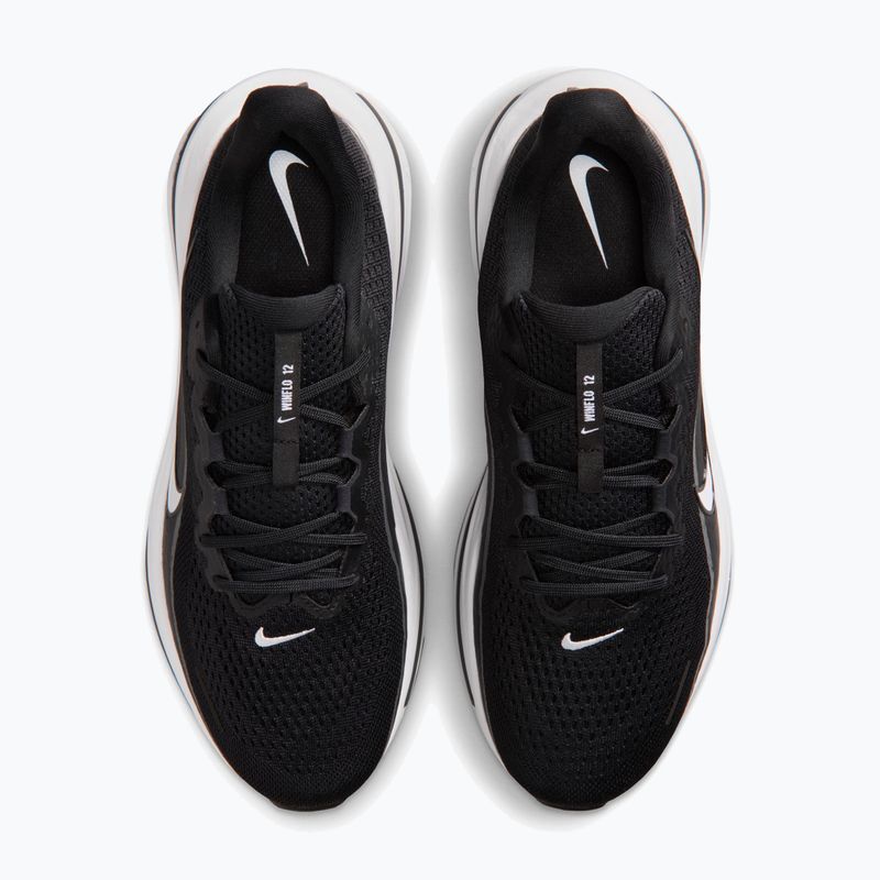 Men's running shoes Nike Winflo 12 black/dark smoke grey/white 5