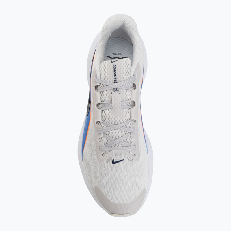 Men's running shoes Nike Downshifter 14 platinum tint/black/white/off noir 5
