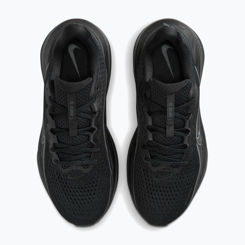 Women's running shoes Nike Winflo 12 black/dark smoke grey/black 5