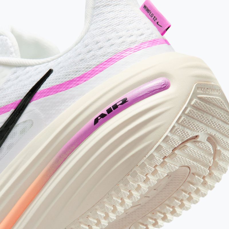 Women's running shoes Nike Winflo 12 white/light magenta/chalk/black 4