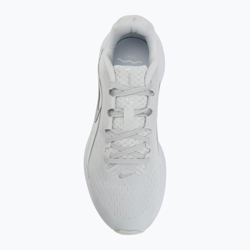 Women's running shoes Nike Downshifter 14 off white/barely green/metallic silver 5