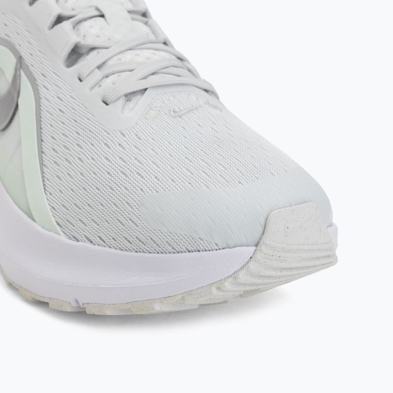 Women's running shoes Nike Downshifter 14 off white/barely green/metallic silver 7