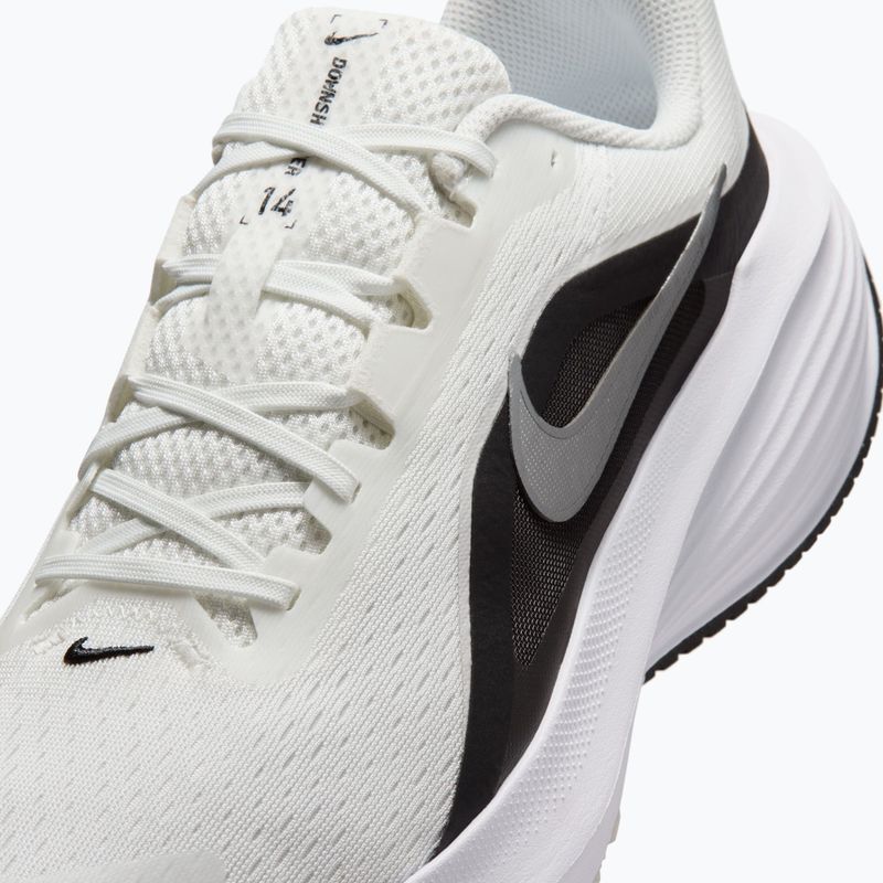 Men's running shoes Nike Downshifter 14 summit white/black/white/metallic silver 3