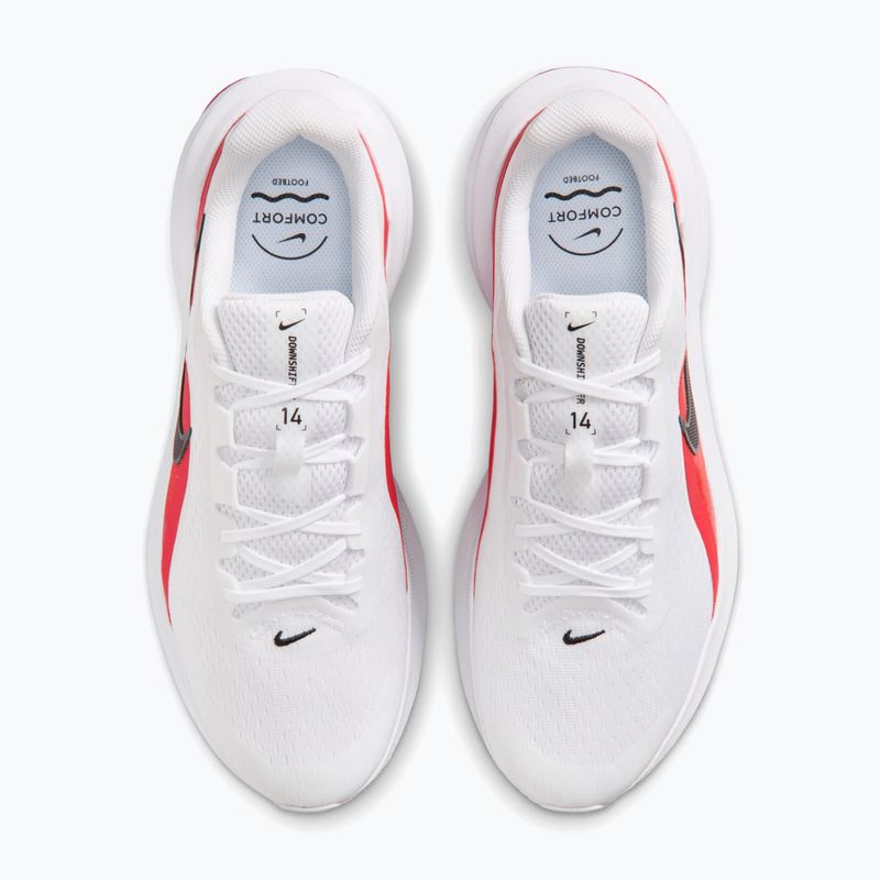 Men's running shoes Nike Downshifter 14 white/university red/anthracite/black 5