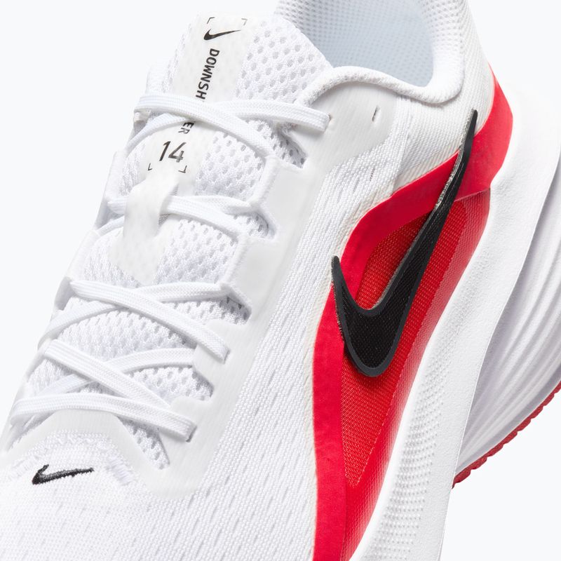 Men's running shoes Nike Downshifter 14 white/university red/anthracite/black 7