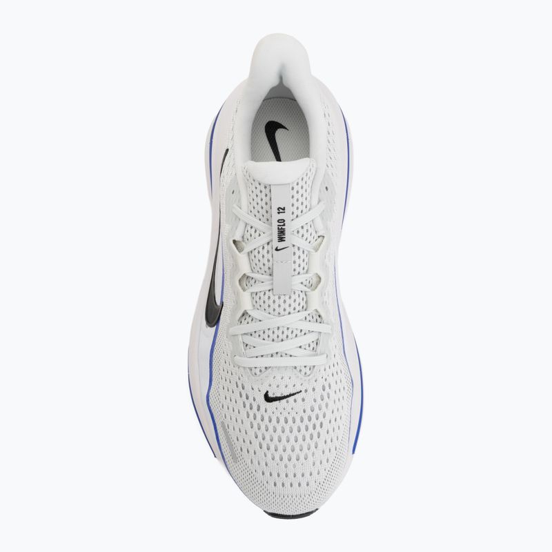 Men's running shoes Nike Winflo 12 off white/white/wolf grey/black 5