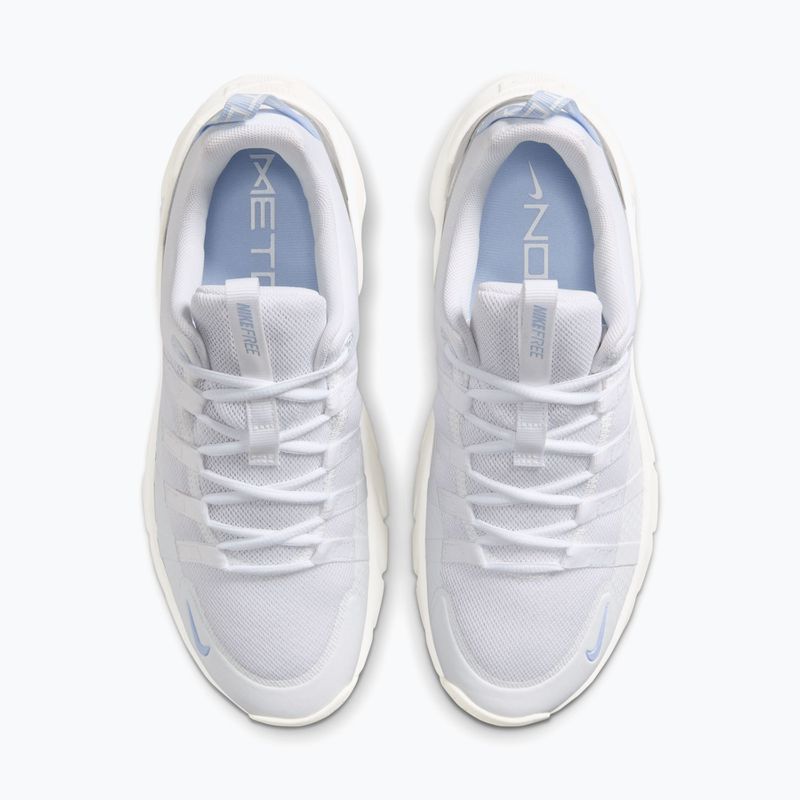 Women's training shoes Nike Free Metcon 7 white/hydrogen blue/white 5