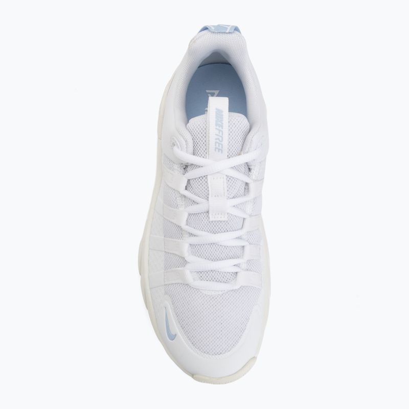 Women's training shoes Nike Free Metcon 7 white/hydrogen blue/white 5