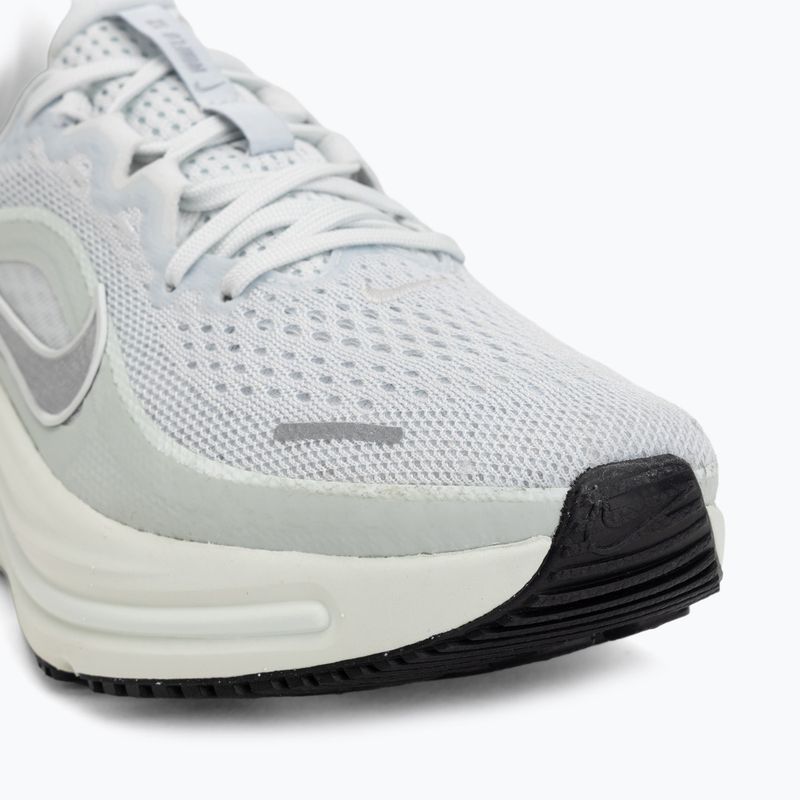 Women's running shoes Nike Winflo 12 off white/barely green/metallic silver 7