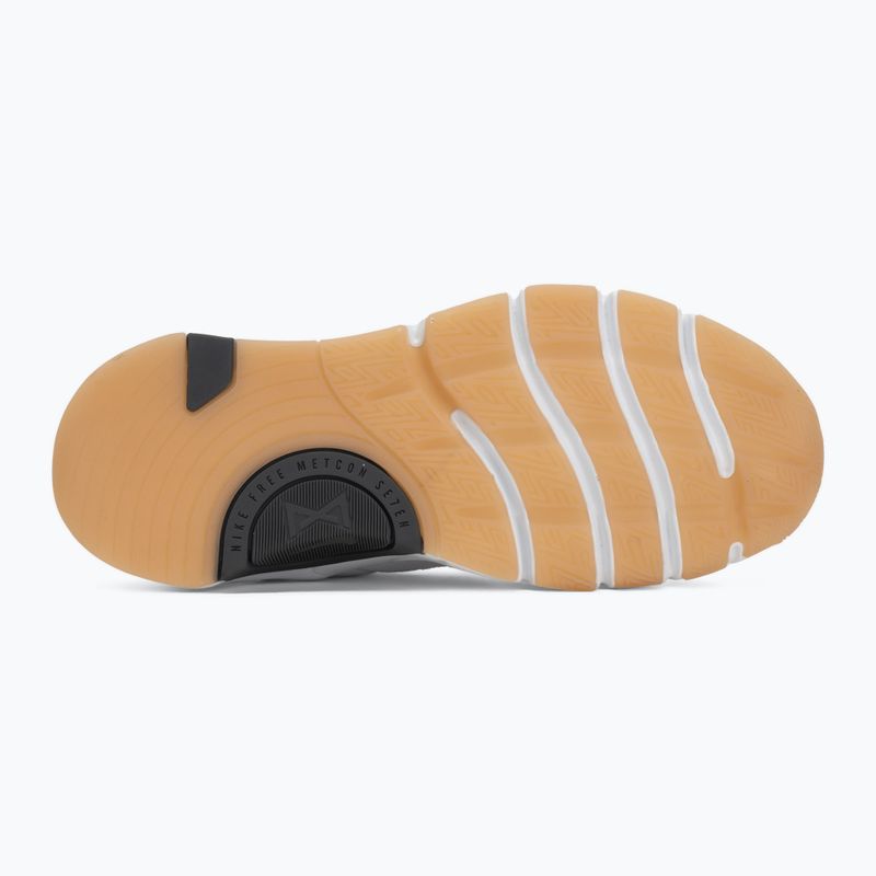 Men's training shoes Nike Free Metcon 7 white/iron grey/gum yellow/white 4