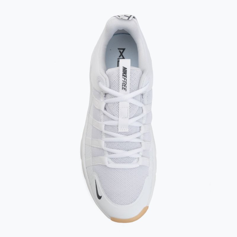 Men's training shoes Nike Free Metcon 7 white/iron grey/gum yellow/white 5