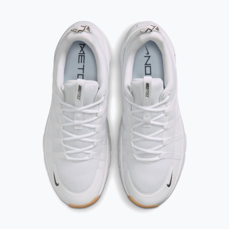 Men's training shoes Nike Free Metcon 7 white/iron grey/gum yellow/white 5