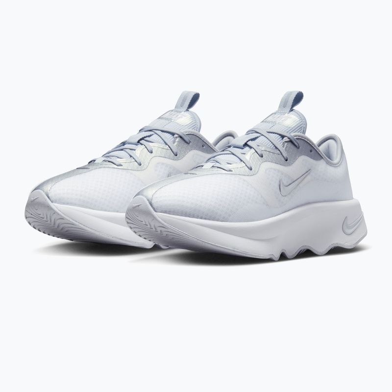 Women's shoes Nike Motiva 2 white/pure platinum/metallic silver 3