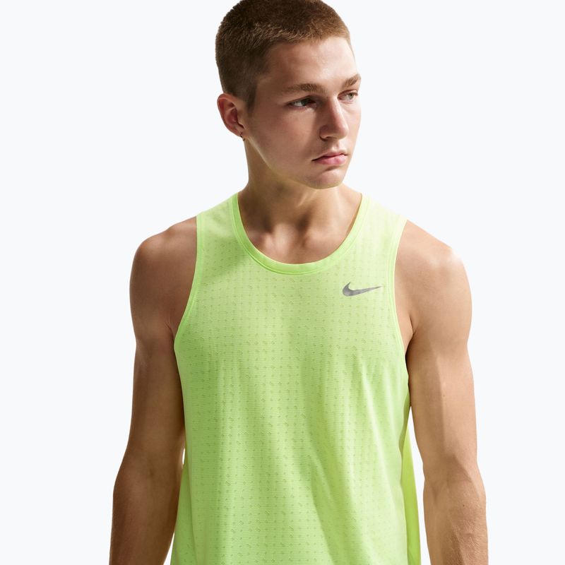 Men's running T-shirt Nike Miler Breathe volt ice 5