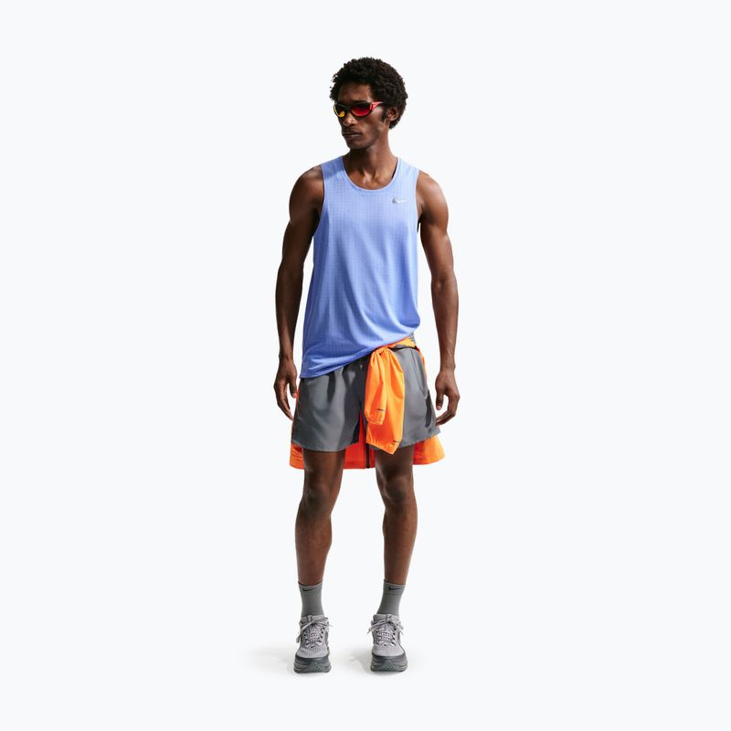 Men's running T-shirt Nike Miler Breathe royal pulse 2