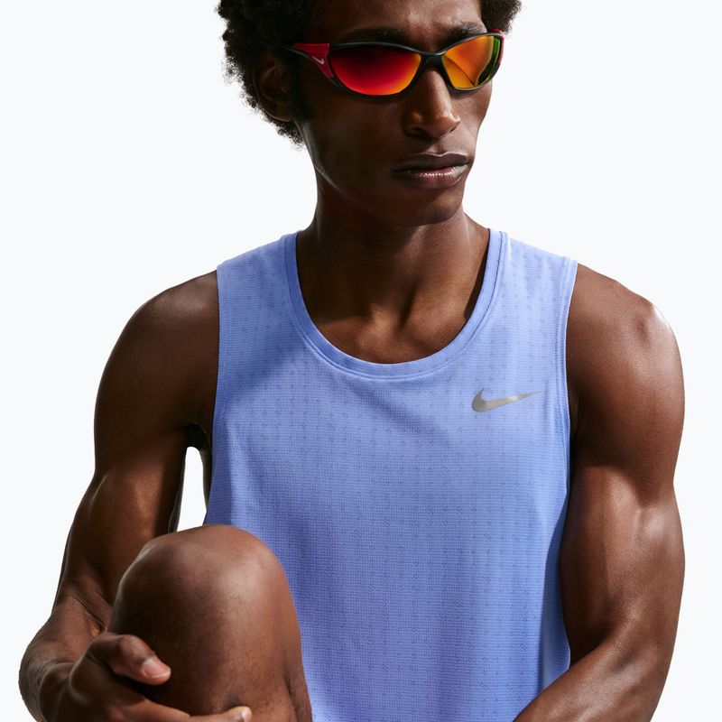 Men's running T-shirt Nike Miler Breathe royal pulse 6