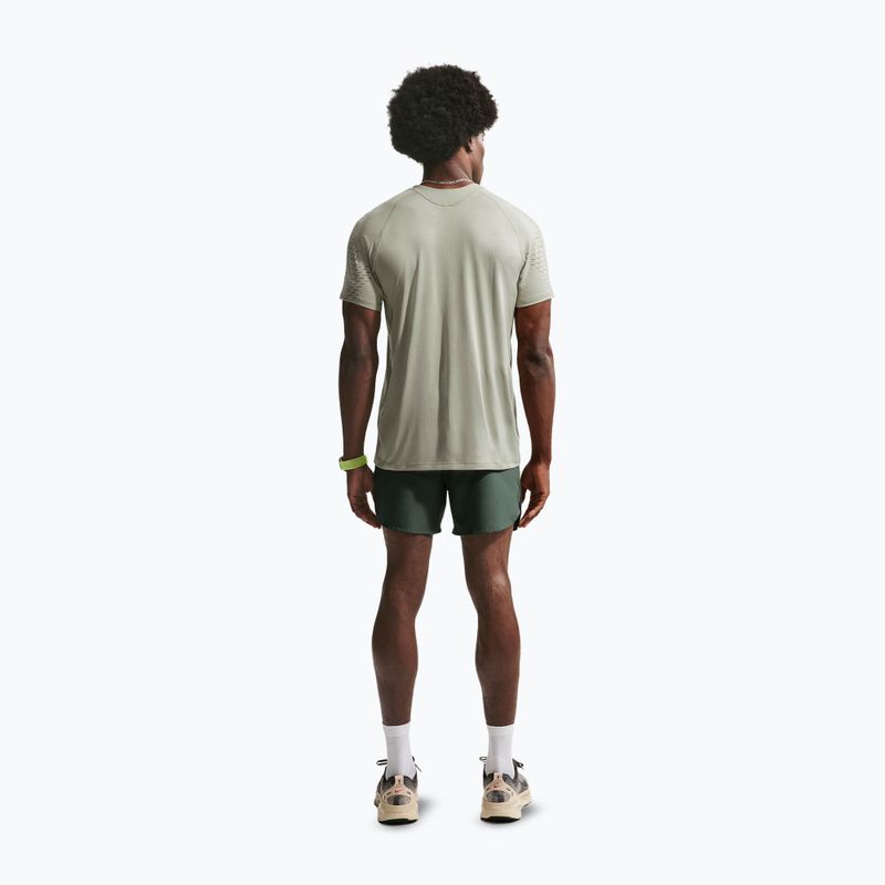 Men's running T-shirt Nike Stride Dri-Fit ADV spruce fog/light army 3