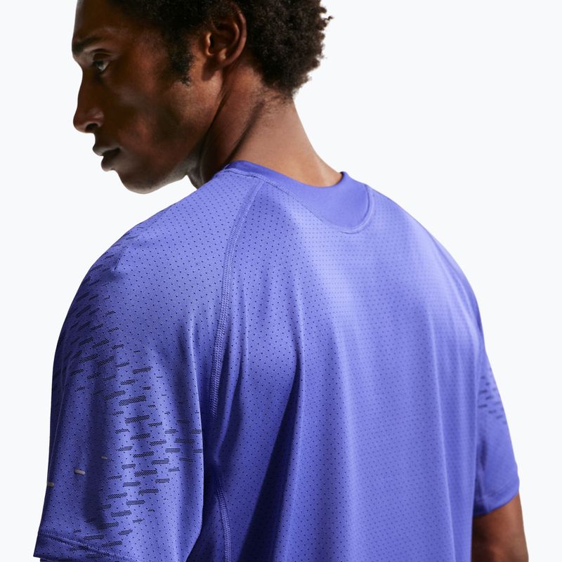 Men's running T-shirt Nike Stride Dri-Fit ADV lapis/deep royal blue 5