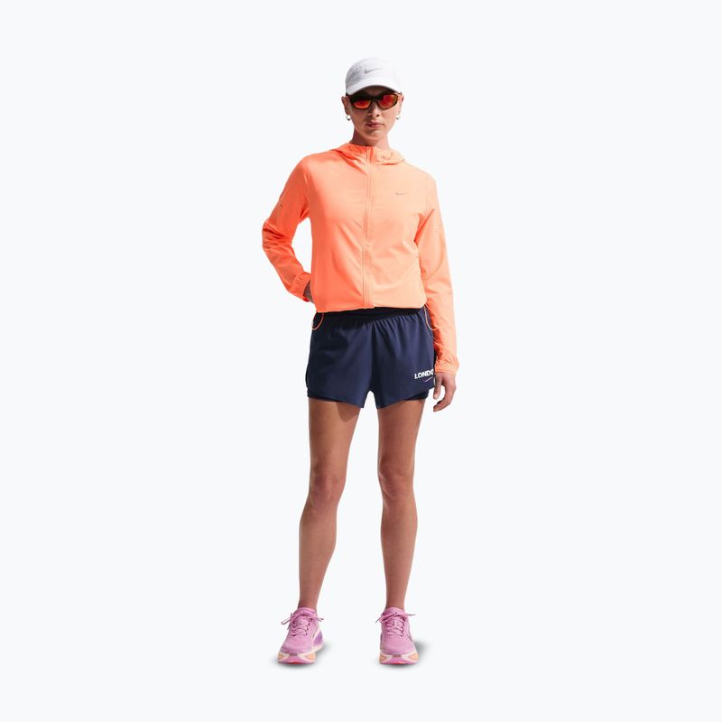 Women's running jacket Nike Swift Repel Packable orange pulse 2