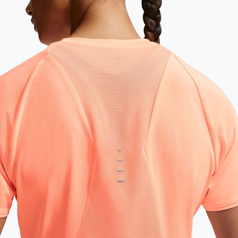 Women's running T-shirt Nike Swift Dri-Fit orange pulse 5