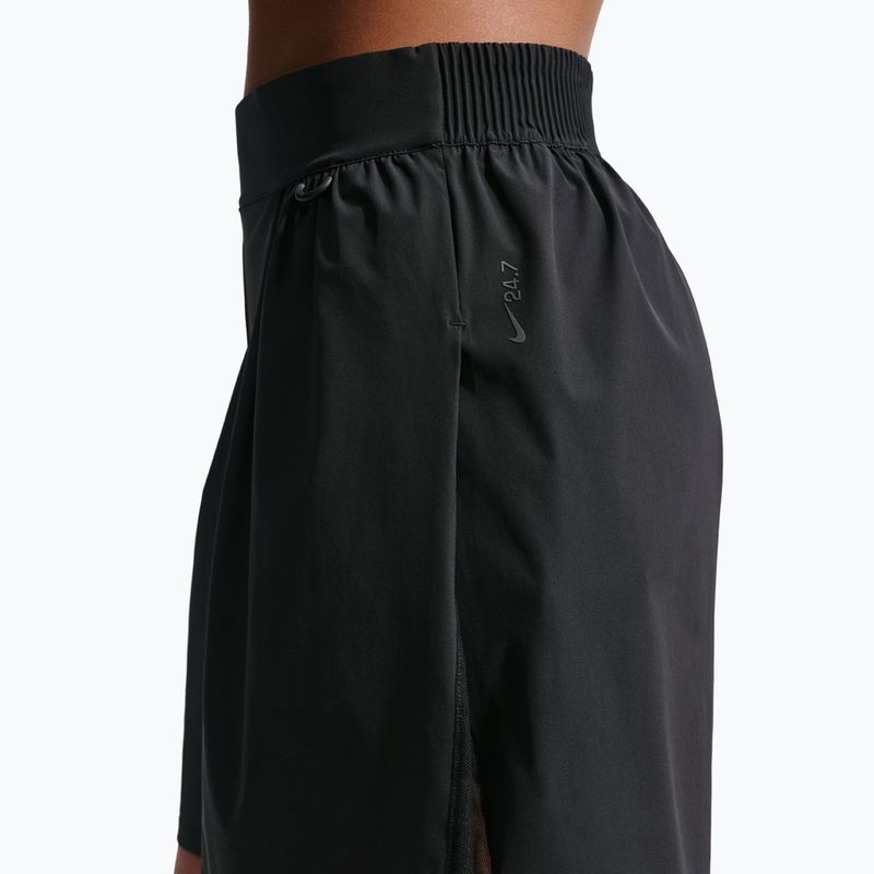 Women's training shorts Nike 24.7 PerfectStretch black/black/dark smoke grey 4