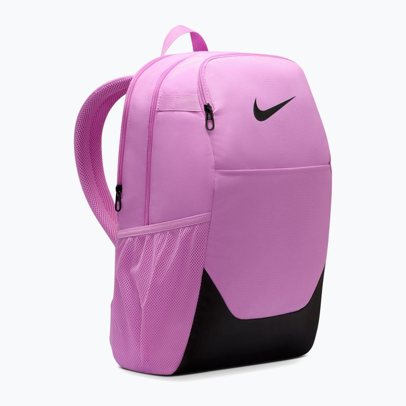 Backpack Nike Brasilia 24 l light magenta/black/black 2