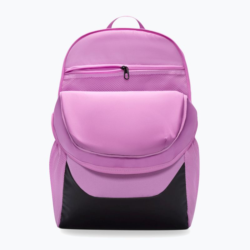 Backpack Nike Brasilia 24 l light magenta/black/black 4