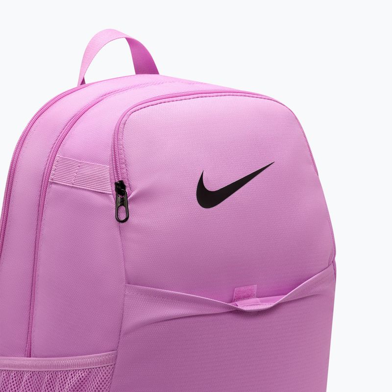 Backpack Nike Brasilia 24 l light magenta/black/black 6