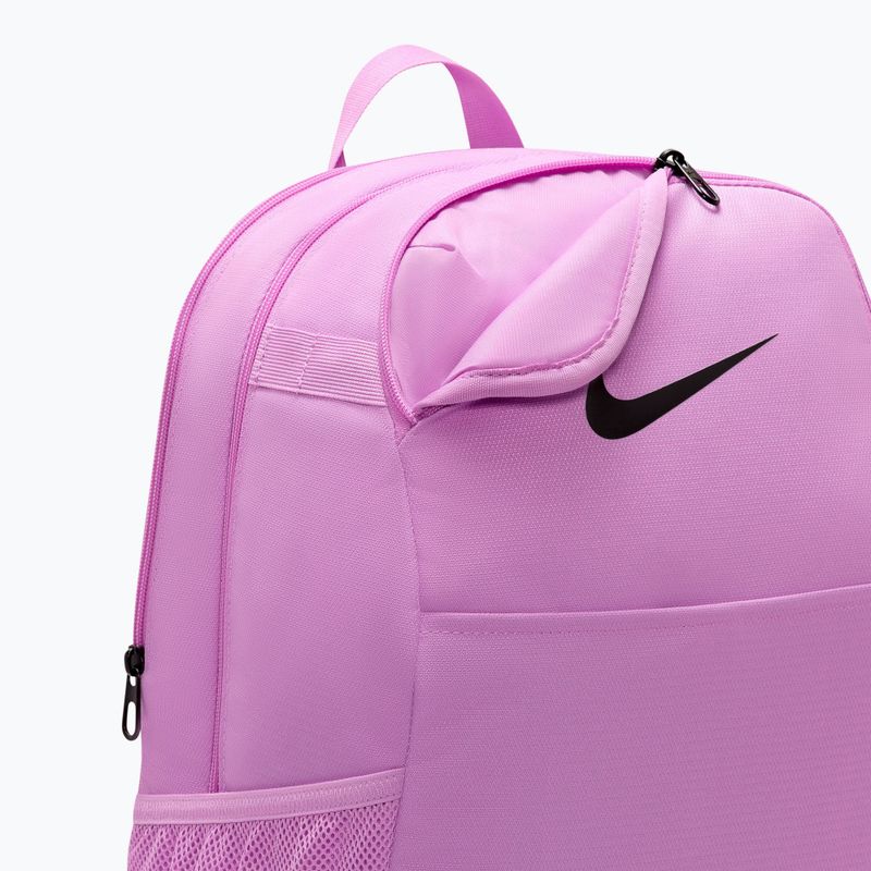 Backpack Nike Brasilia 24 l light magenta/black/black 7