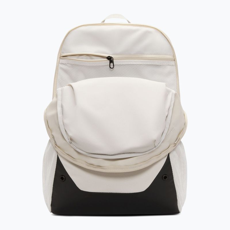 Urban backpack Nike Brasilia Extra Large 30 l light bone/black/black 4