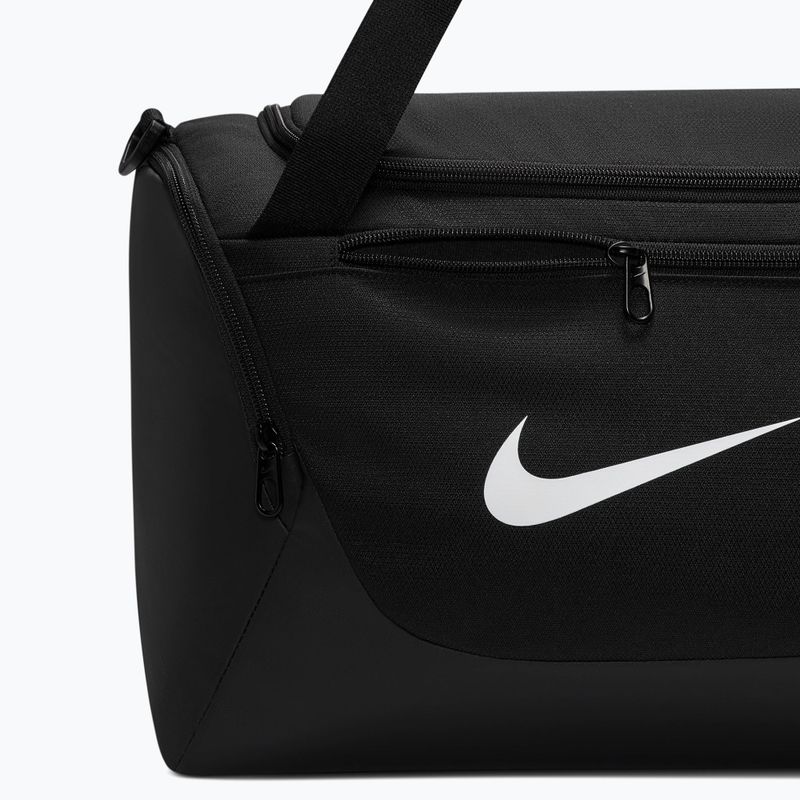 Training bag Nike Brasilia Duffel Extra Small 24 l black/black/white 3